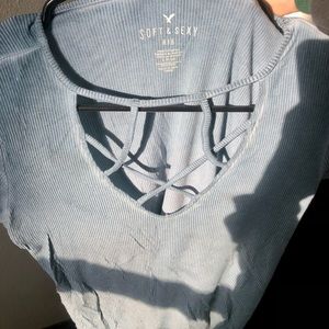American Eagle Soft & Sexy Rib T-shirt